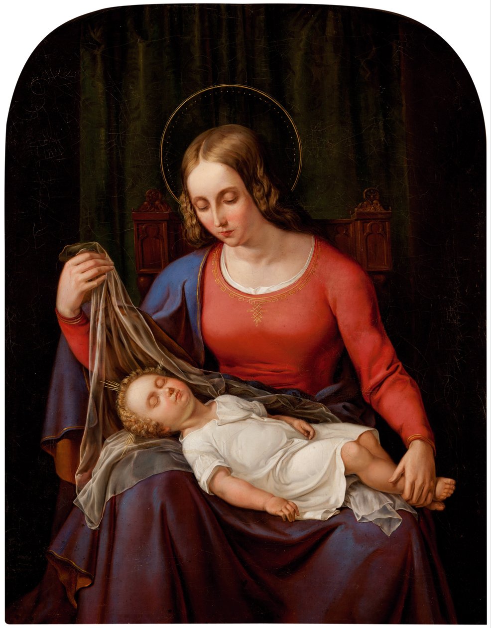 Madonna e criança de Alexander Schramm