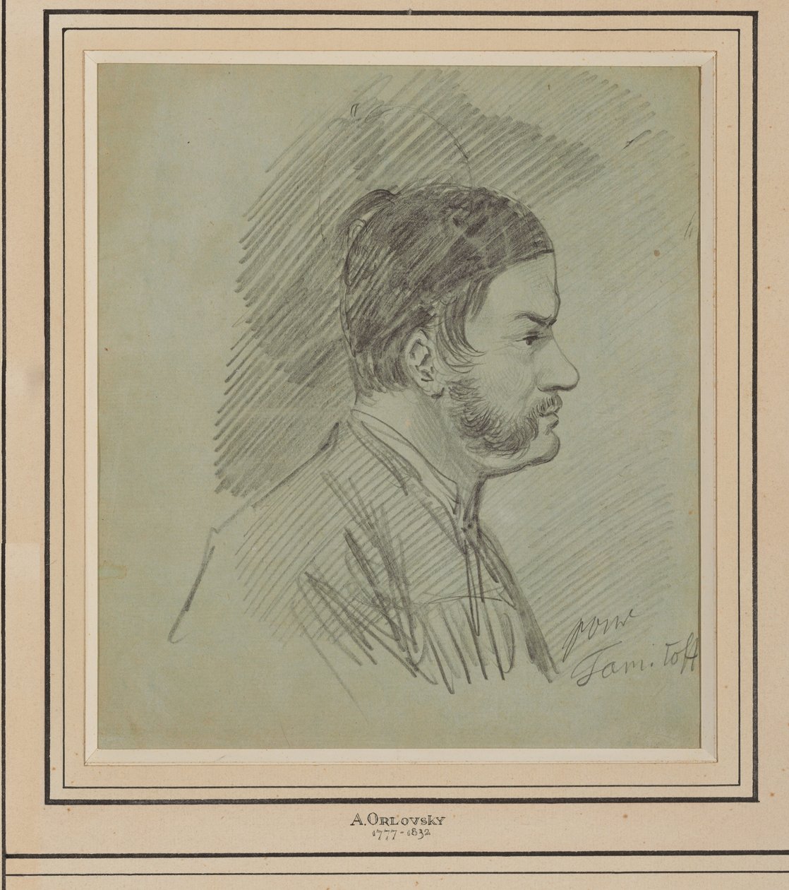 Auto-retrato de Alexander Orlowski