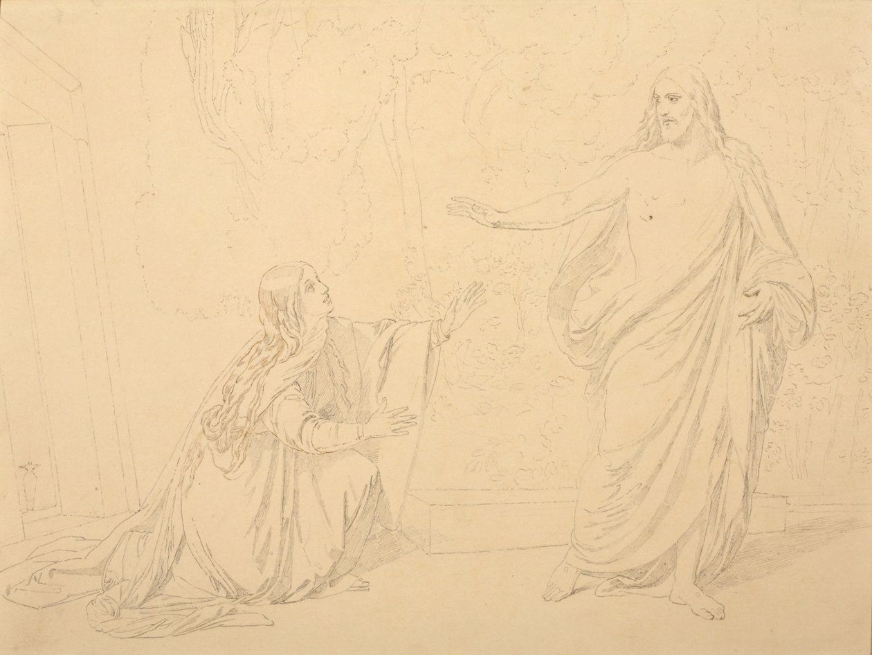 Não me toque de 1835 de Alexander Andreyevich Ivanov