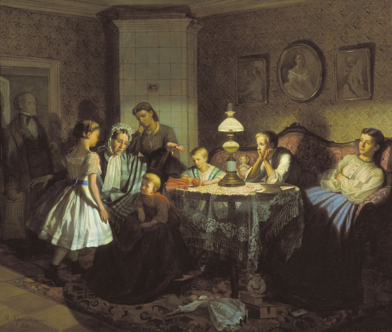 Contos de fadas da avó, 1866 de Alexander Andreyevich Krasnoselsky