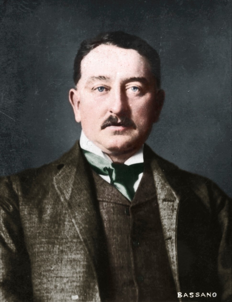 Cecil Rhodes, 1853-1902, empresário e estadista sul-africano nascido em inglês, 1894-1907 de Alexander Bassano