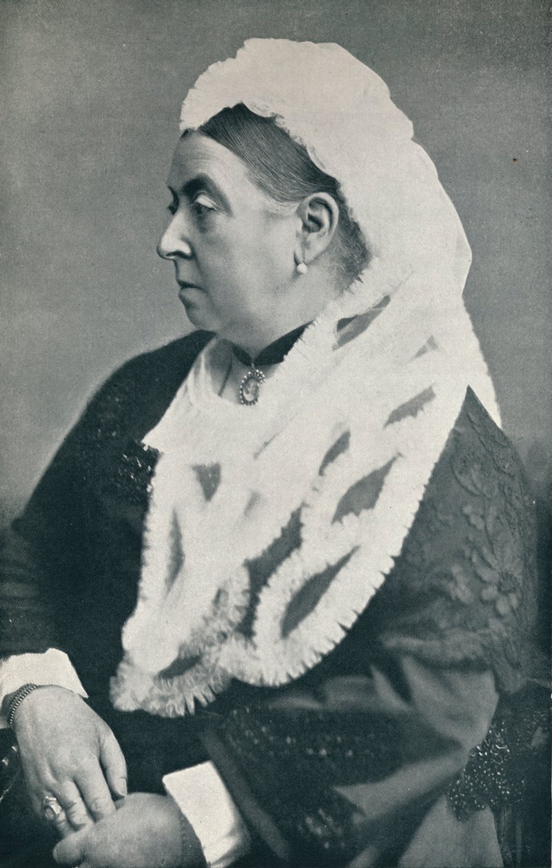 A rainha aos sessenta e seis anos, c1885, 1901 de Alexander Bassano