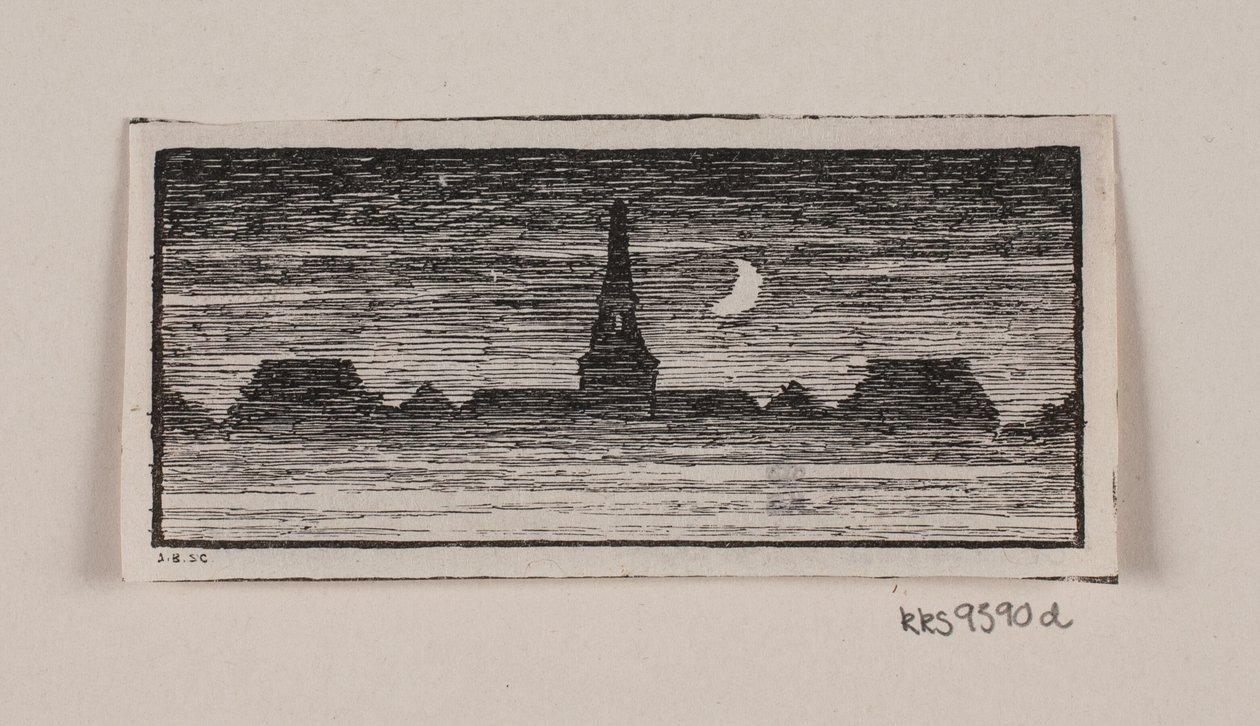 Dinamarquês:  Vinheta para "Posthuset i Hirschholm" de H. Hertz de Alexander Blom