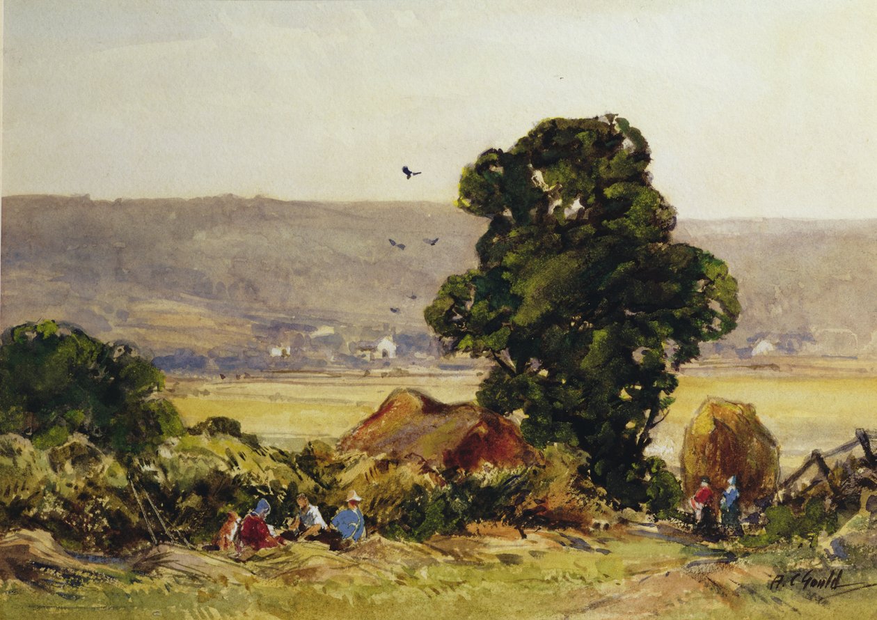 Feno (aquarela sobre papel) de Alexander Carruthers Gould