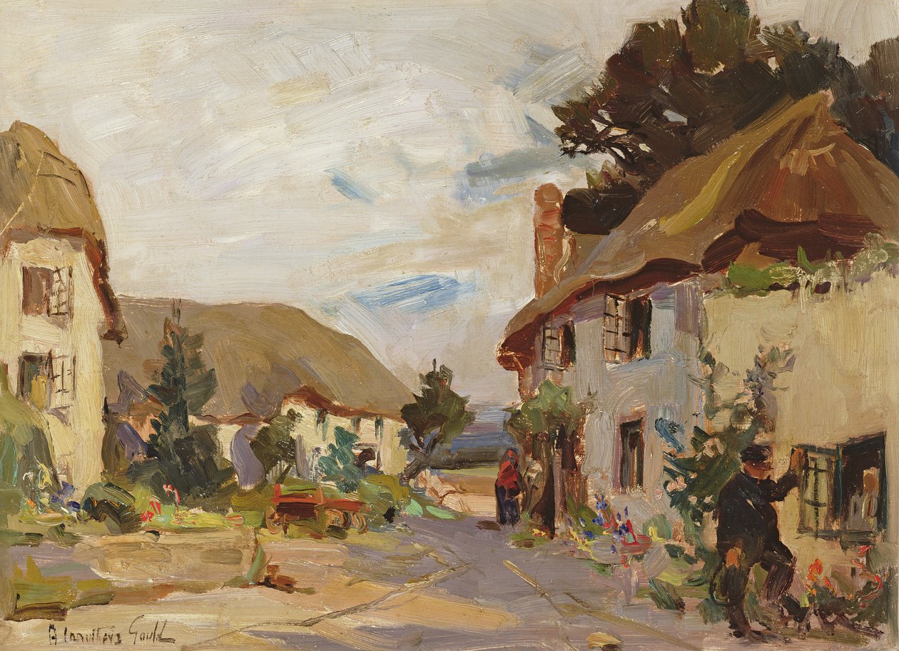 A conversação do aldeão de Alexander Carruthers Gould
