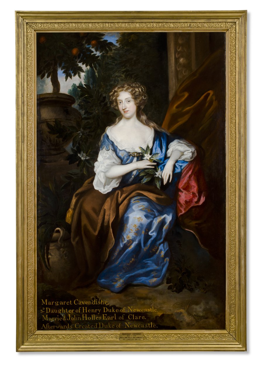Retrato de Margaret Holles, duquesa de Newcastle, 1685 de Alexander Comer