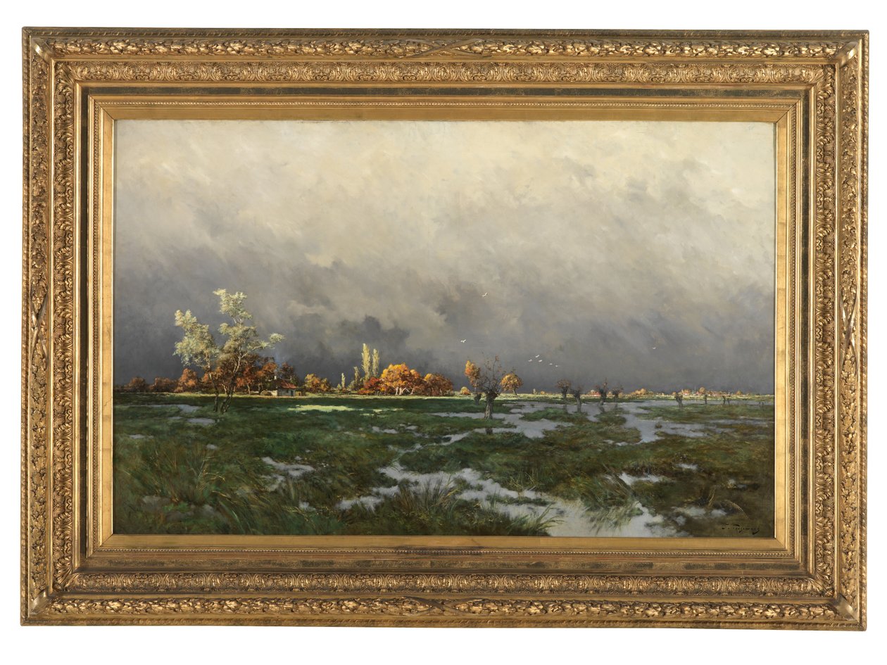 Sol após a Tempestade (óleo sobre tela) de Alexander Coosemans
