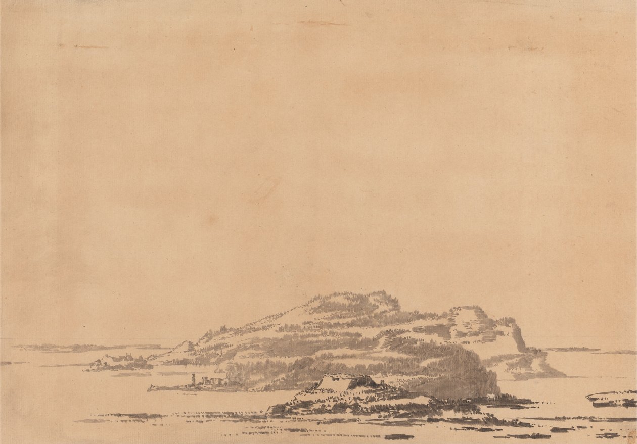 Paisagem fantástica de Alexander Cozens