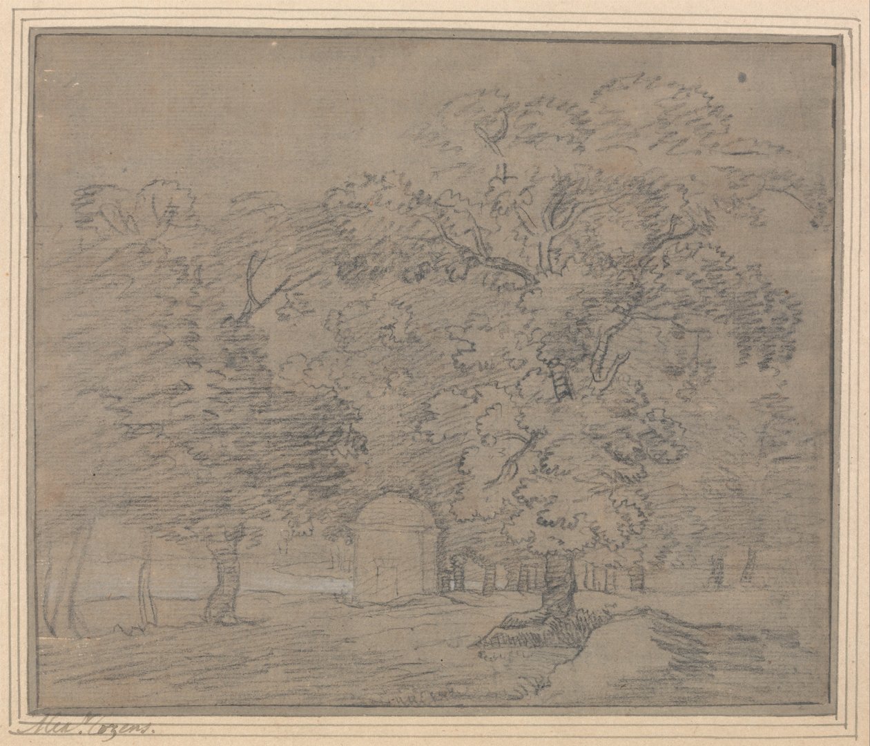 Parque Hyde de Alexander Cozens