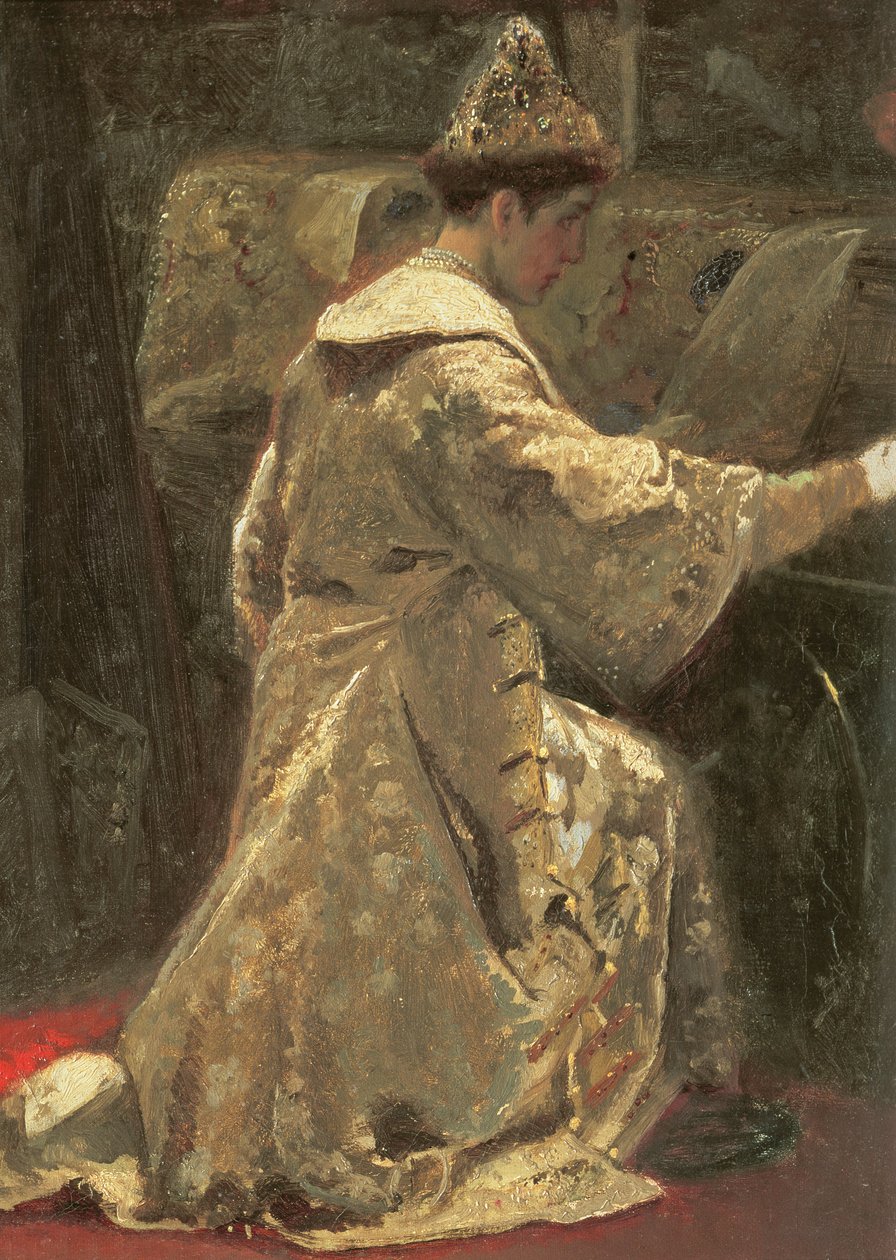Czar Alexej Mihailovich, 1886 de Alexander Dimitrievitch Litovtchenko