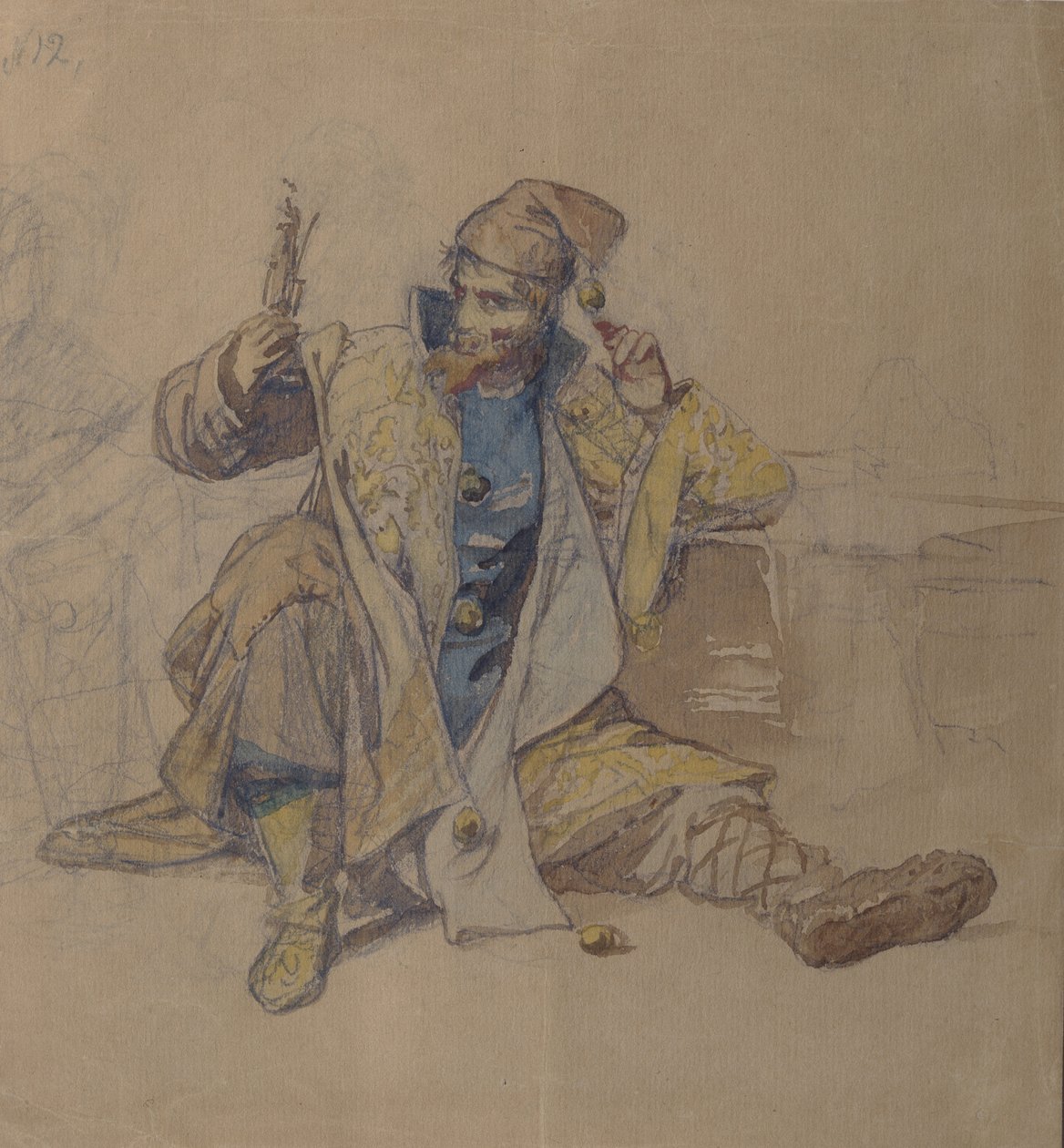 Bobo da corte do czar Ivan, o Terrível de Alexander Dmitrievich Litovchenko