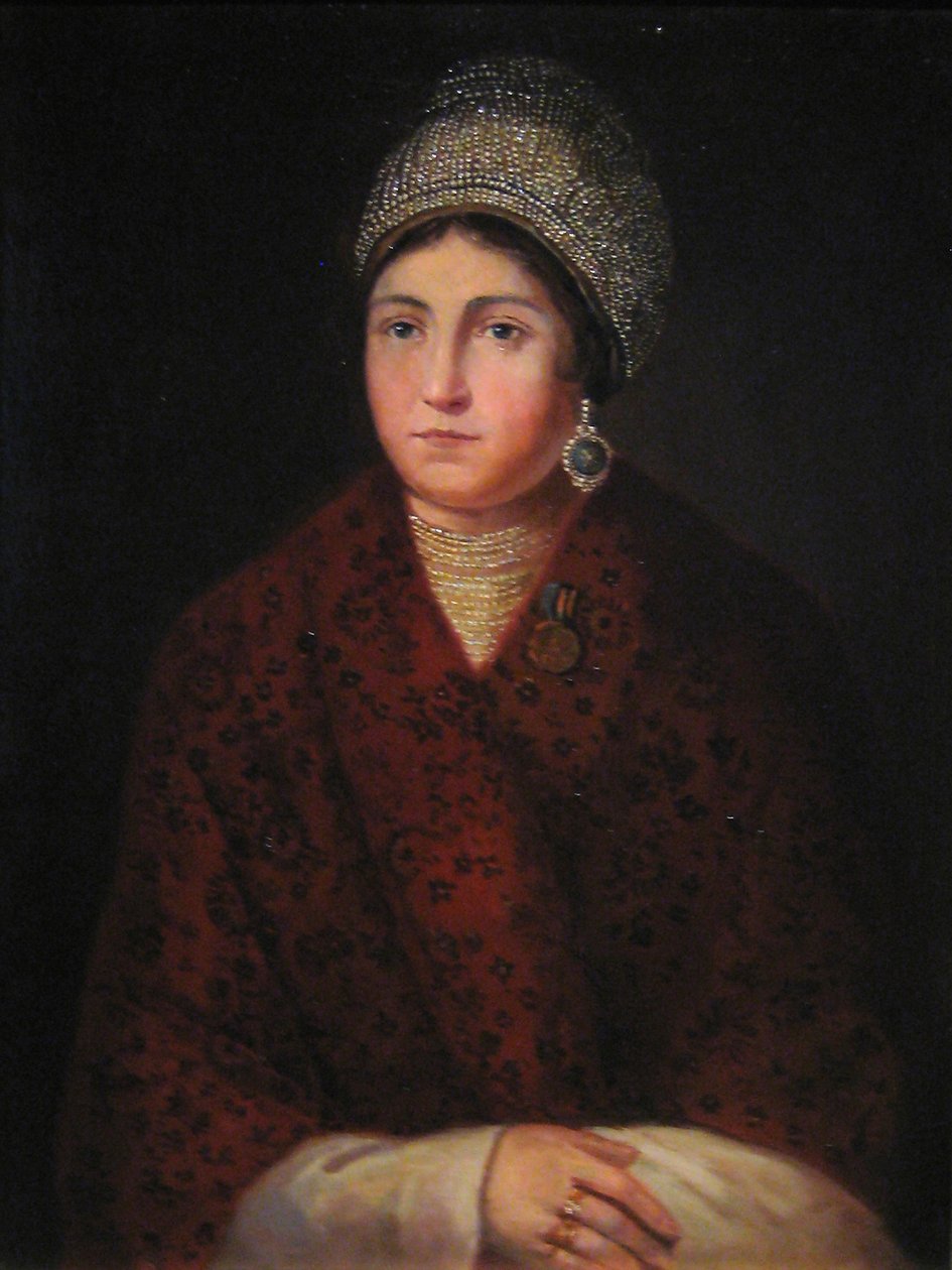 Vasilisa Kozhina, 1813 de Alexander F. Smirnov
