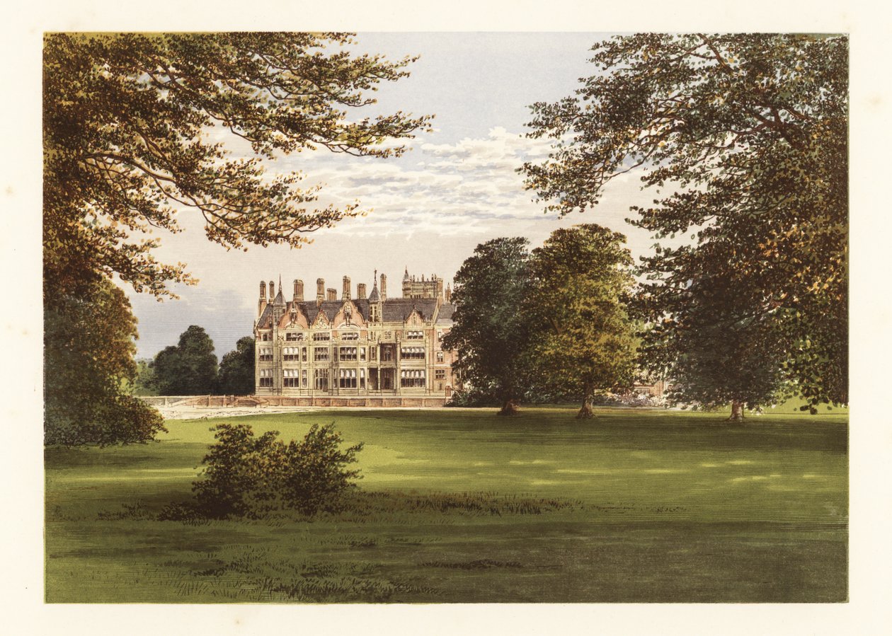 Bearwood, Berkshire, Inglaterra. ,1880 (gravura) de Alexander Francis (after) Lydon