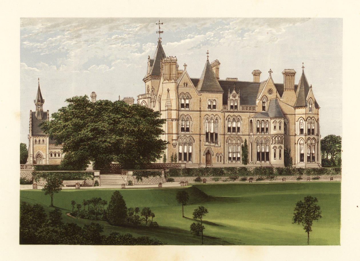Bestwood Lodge., Nottinghamshire, Inglaterra. de Alexander Francis (after) Lydon