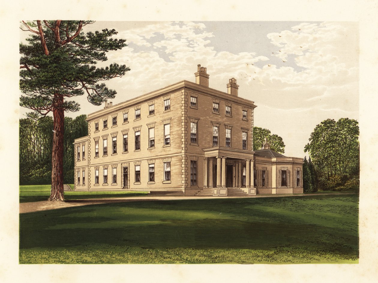 Carnanton House, Cornualha, Inglaterra. de Alexander Francis (after) Lydon