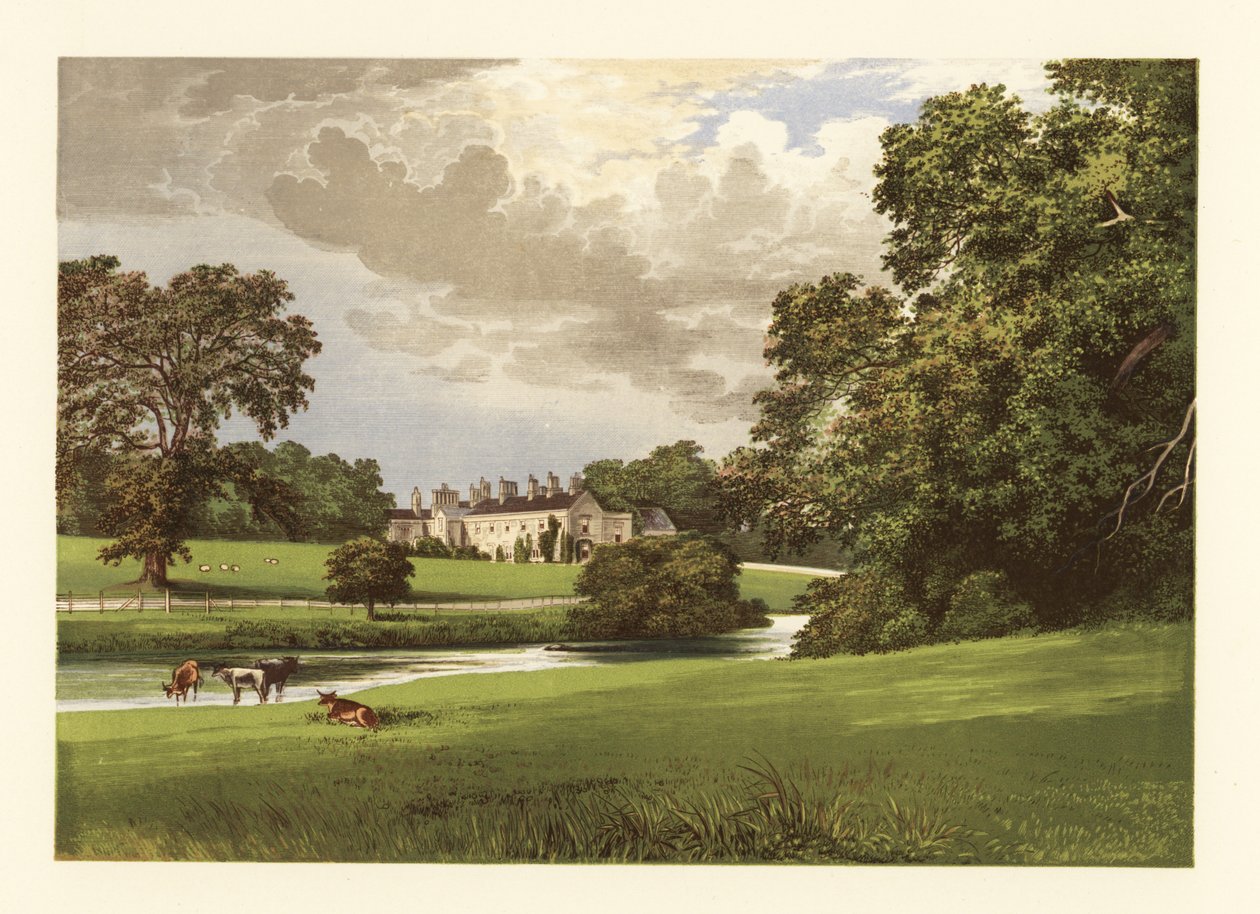 Castelo MacGarrett, Condado de Mayo, Irlanda. de Alexander Francis (after) Lydon