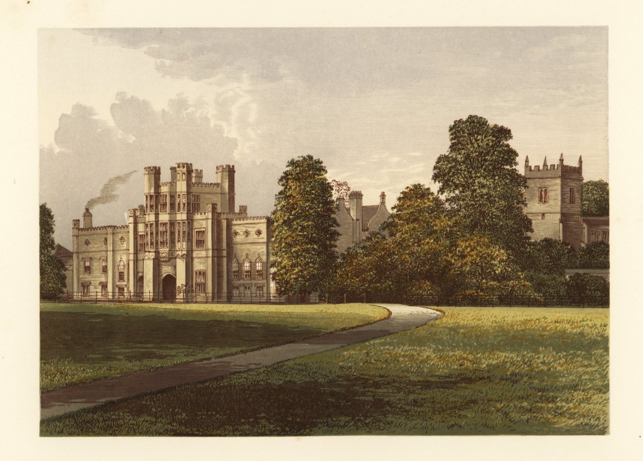 Coughton Court, Warwickshire, Inglaterra. de Alexander Francis (after) Lydon