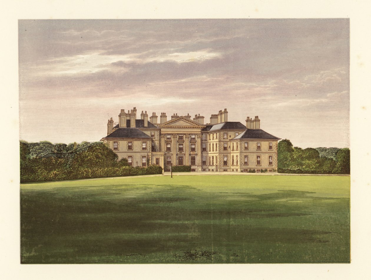 Palácio Dalkeith, Edimburgo, Escócia. de Alexander Francis (after) Lydon