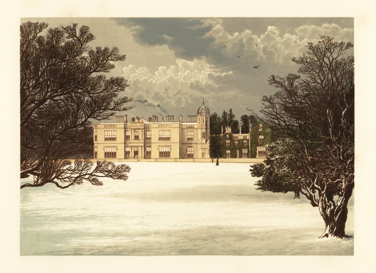 Eshton Hall, Yorkshire, Inglaterra. de Alexander Francis (after) Lydon