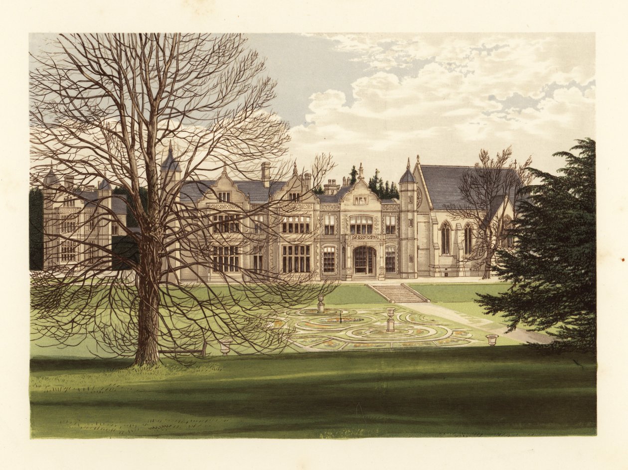 Exton House, Rutlandshire, Inglaterra. de Alexander Francis (after) Lydon