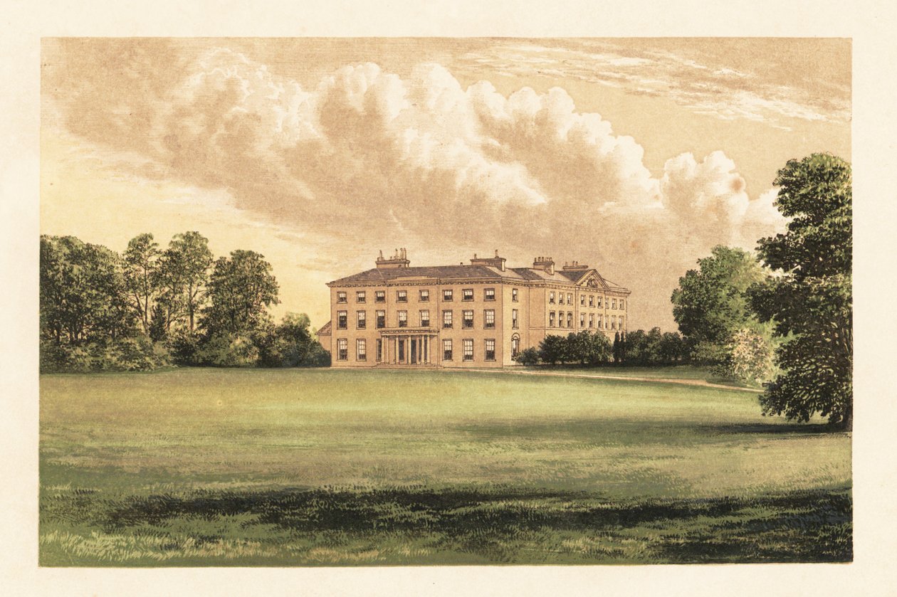 Farnham House, Condado de Cavan, Irlanda. de Alexander Francis (after) Lydon