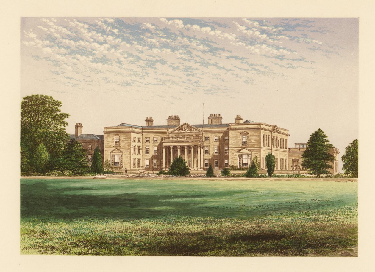 Gopsall Hall, Leicestershire, Inglaterra. de Alexander Francis (after) Lydon