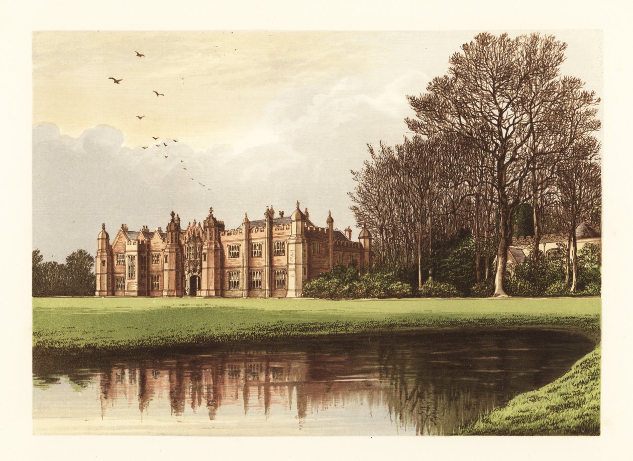 Hengrave Hall, Suffolk, Inglaterra. de Alexander Francis (after) Lydon