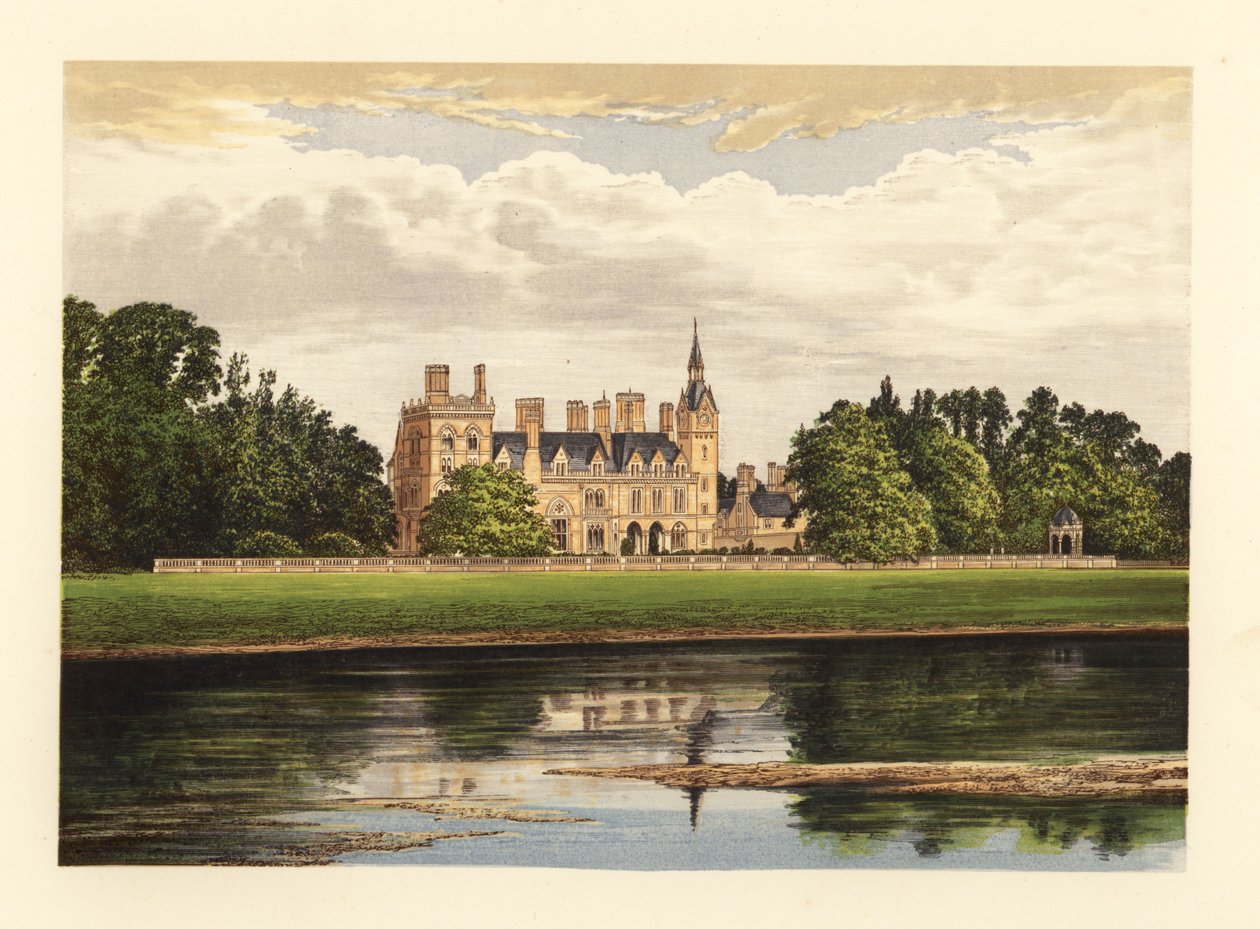 Kelham Hall, Nottinghamshire, Inglaterra. de Alexander Francis (after) Lydon