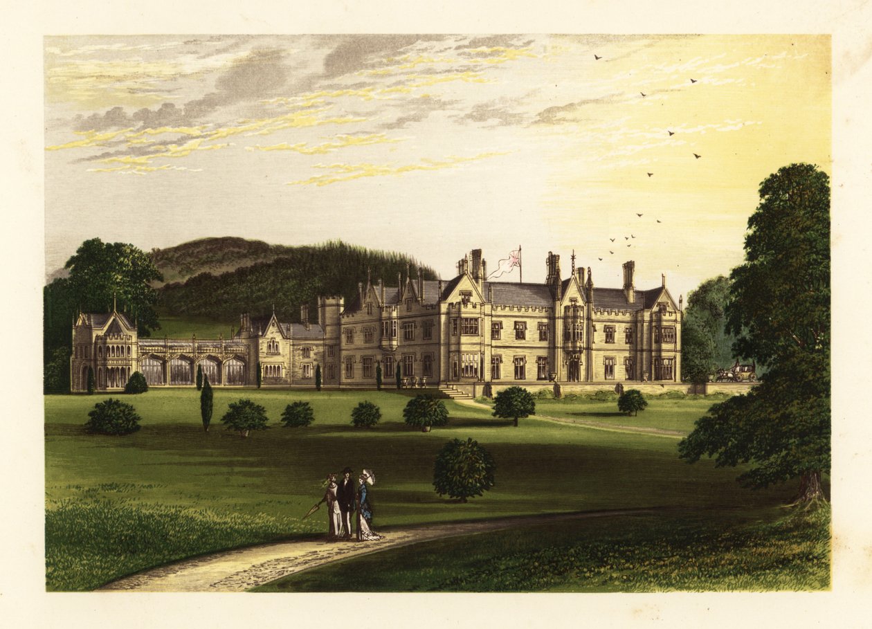 Mamhead House, Devonshire, Inglaterra. de Alexander Francis (after) Lydon