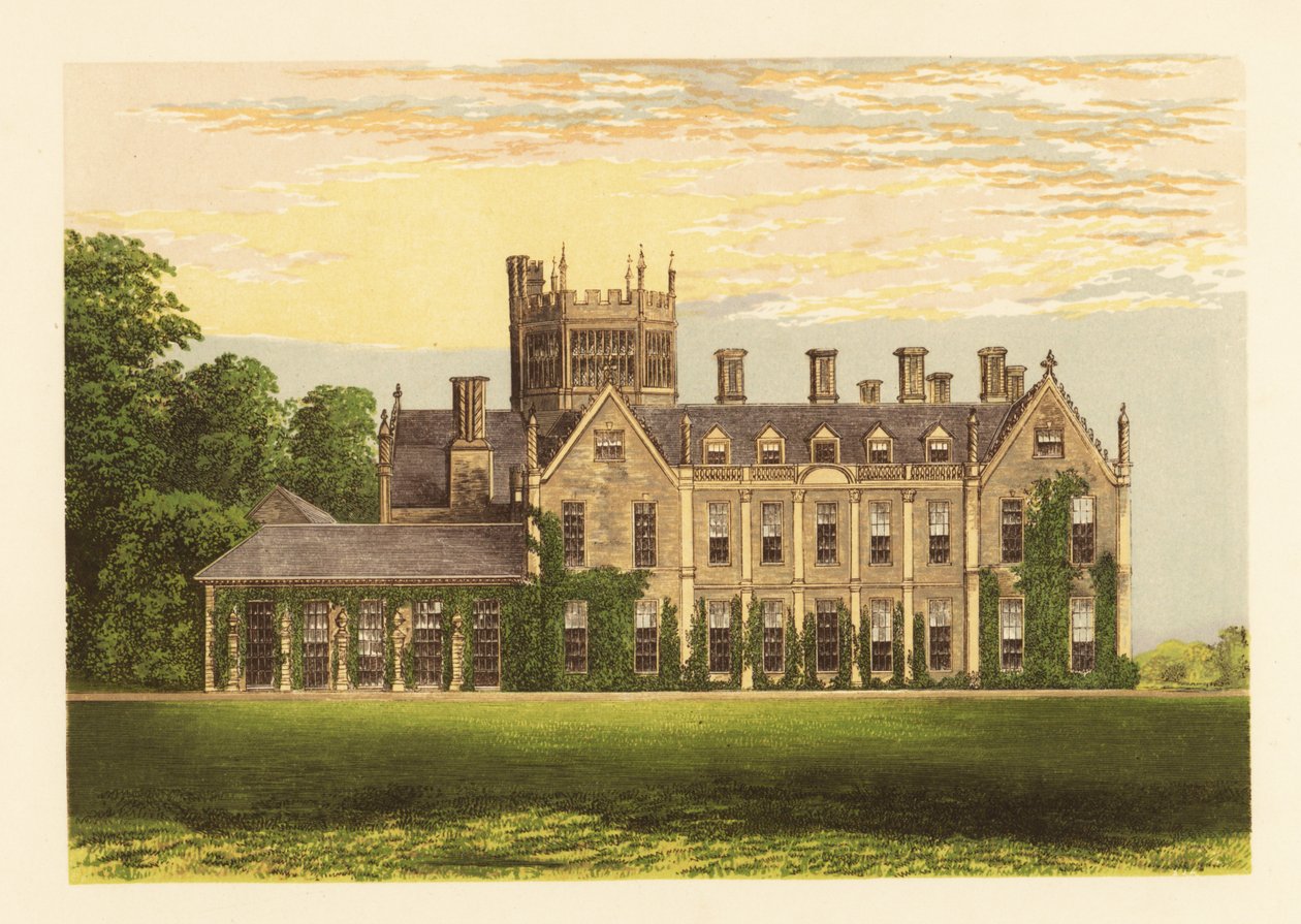 Melbury House, Dorsetshire, Inglaterra. de Alexander Francis (after) Lydon