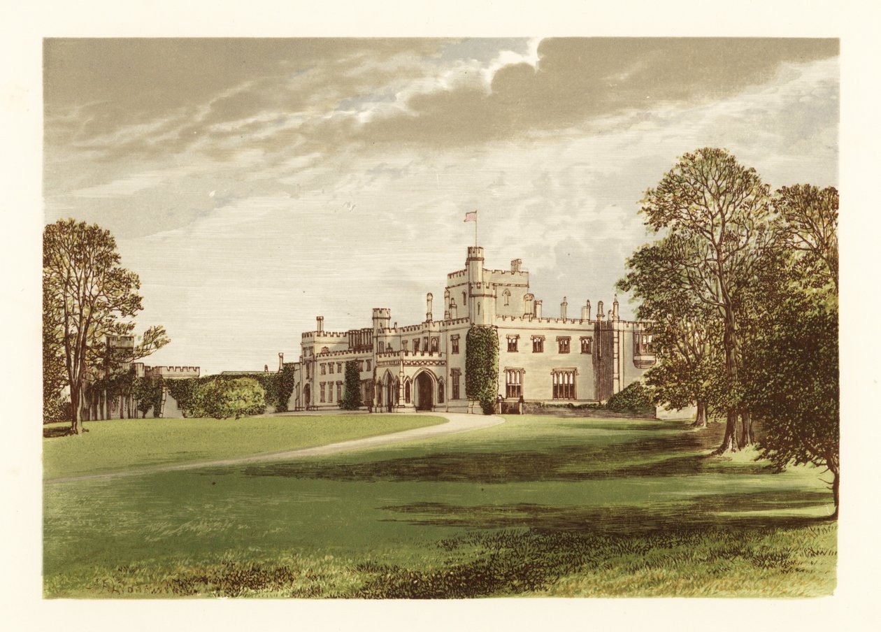 Moreton Hall, Cheshire, Inglaterra. de Alexander Francis (after) Lydon