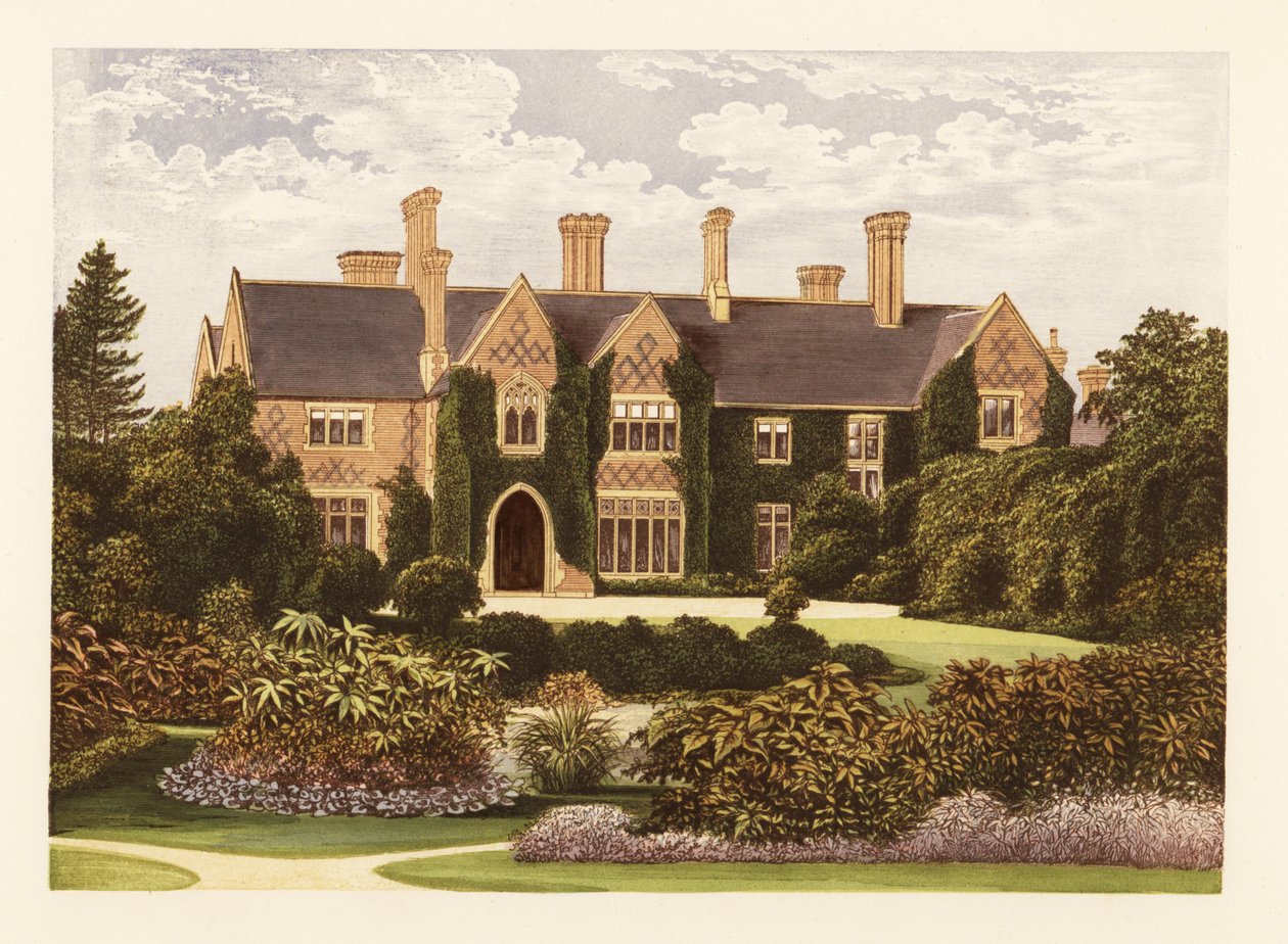 Oxley Manor, Staffordshire, Inglaterra. de Alexander Francis (after) Lydon