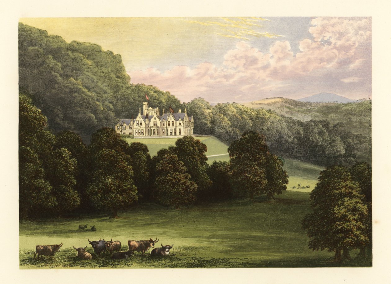 Philiphaugh, Selkirkshire, Escócia. de Alexander Francis (after) Lydon