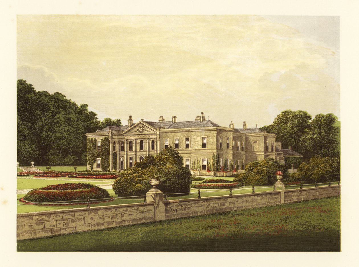 Studley Royal, Yorkshire, Inglaterra. de Alexander Francis (after) Lydon