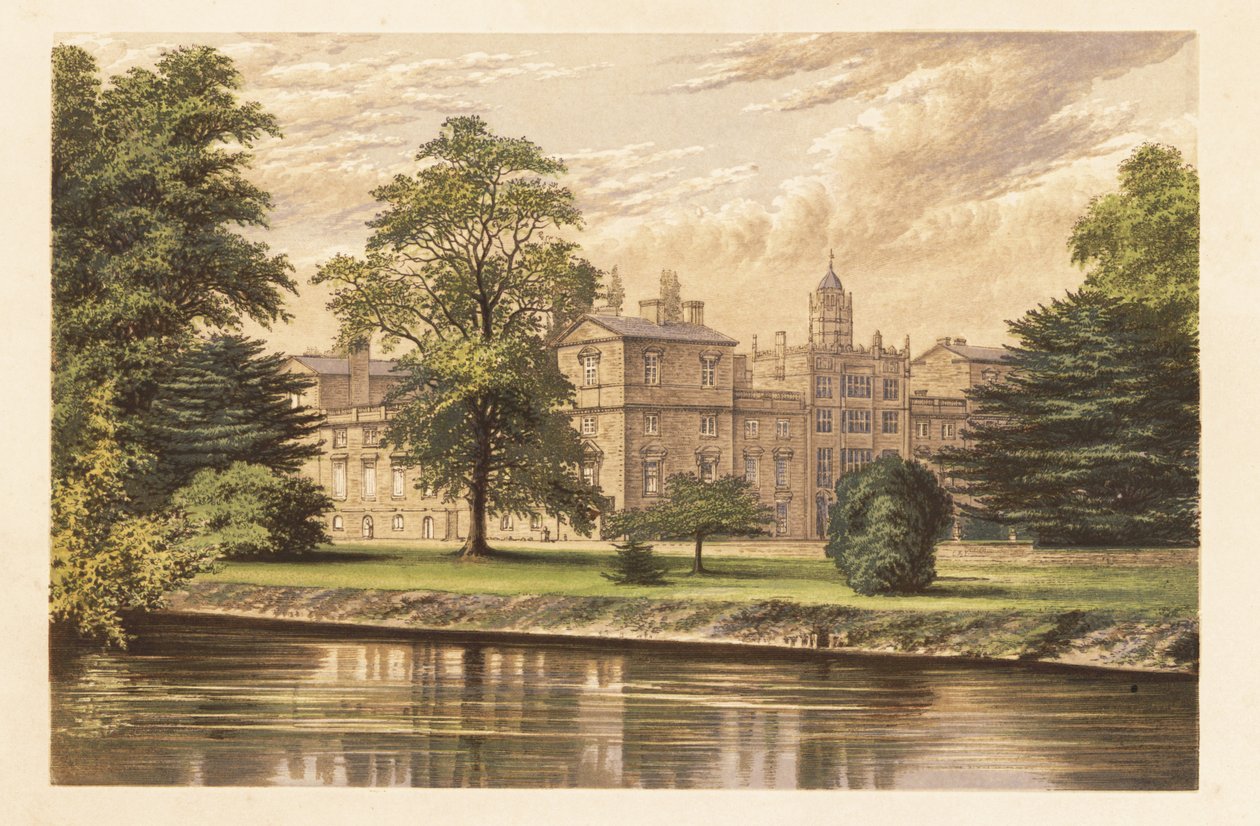 Wilton House, Wiltshire, Inglaterra. ,1880 (gravura) de Alexander Francis (after) Lydon
