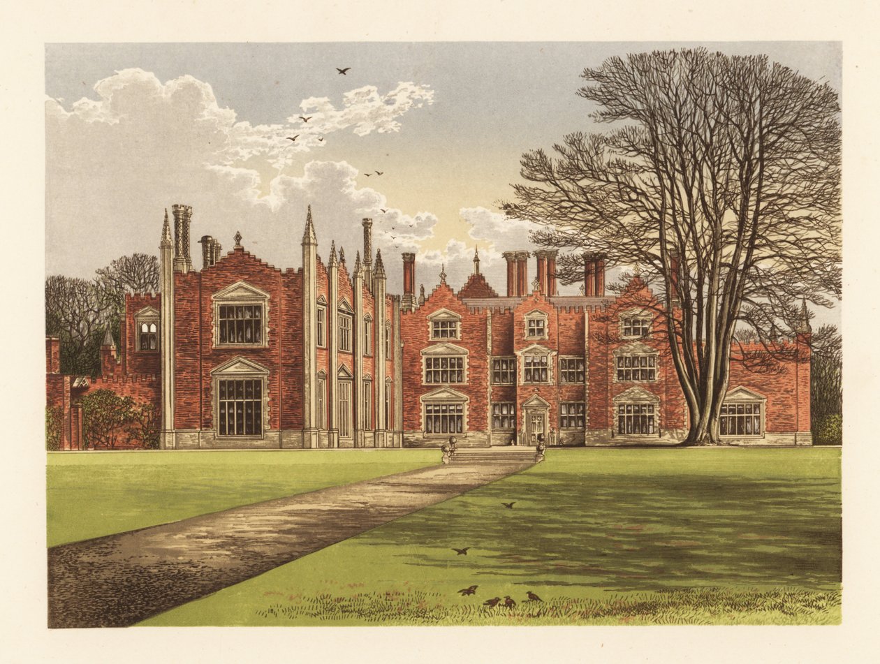 Witchingham Hall, Norfolk, Inglaterra. de Alexander Francis (after) Lydon