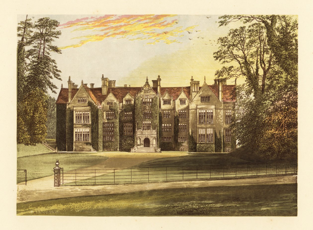 Abadia de Wroxton, Oxfordshire, Inglaterra. de Alexander Francis (after) Lydon