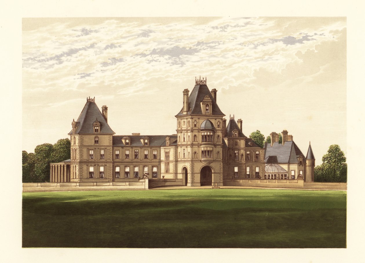 Wynnstay, Denbighshire, País de Gales. de Alexander Francis (after) Lydon