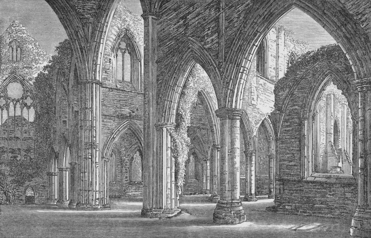 De South Transept, Abadia de Tintern, c1885, 1897 de Alexander Francis Lydon