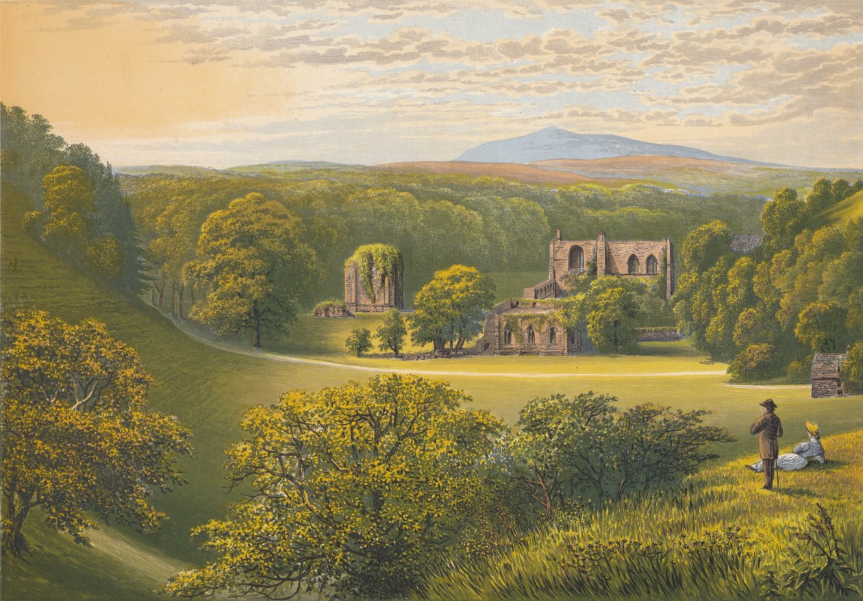 Abadia de Furness, c1880, 1897 de Alexander Francis Lydon