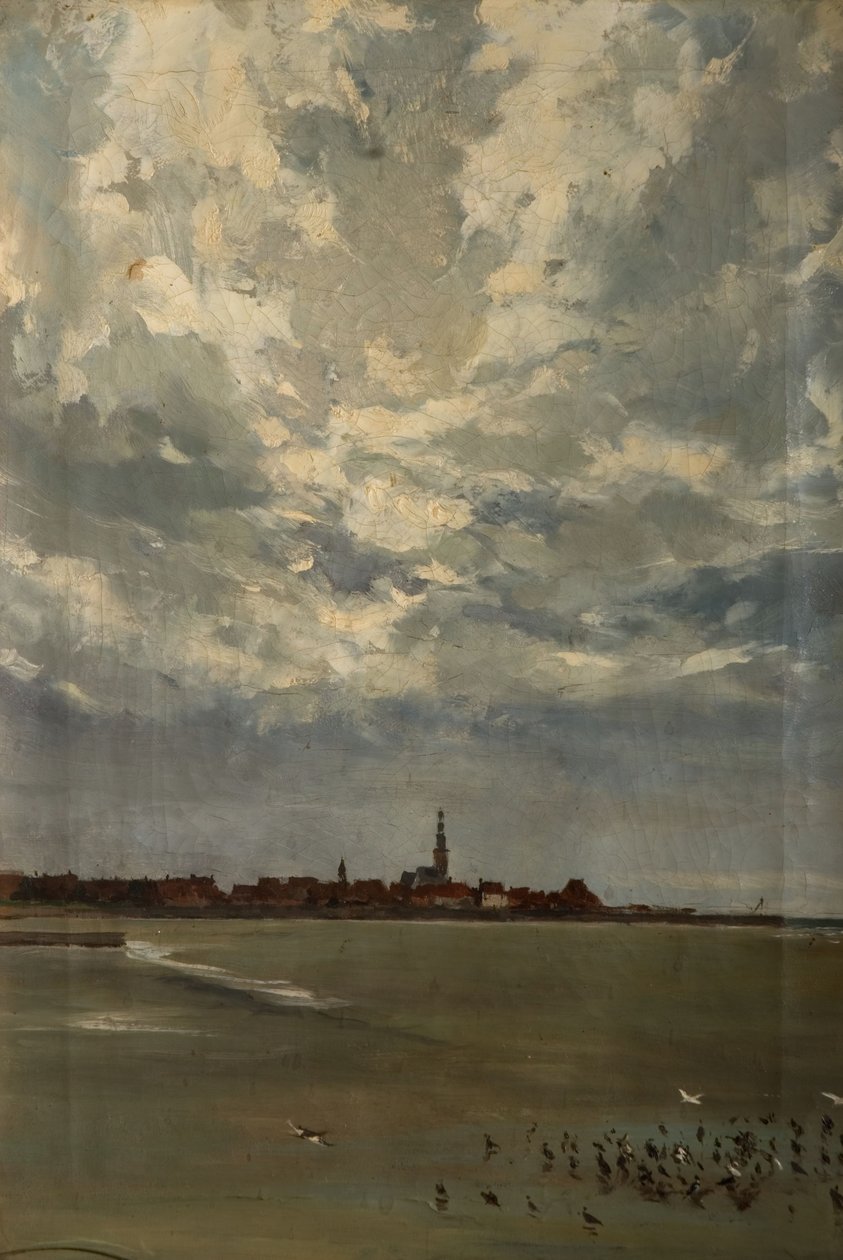 Hindelopen, Holanda, 1875. de Alexander Friedrich Werner