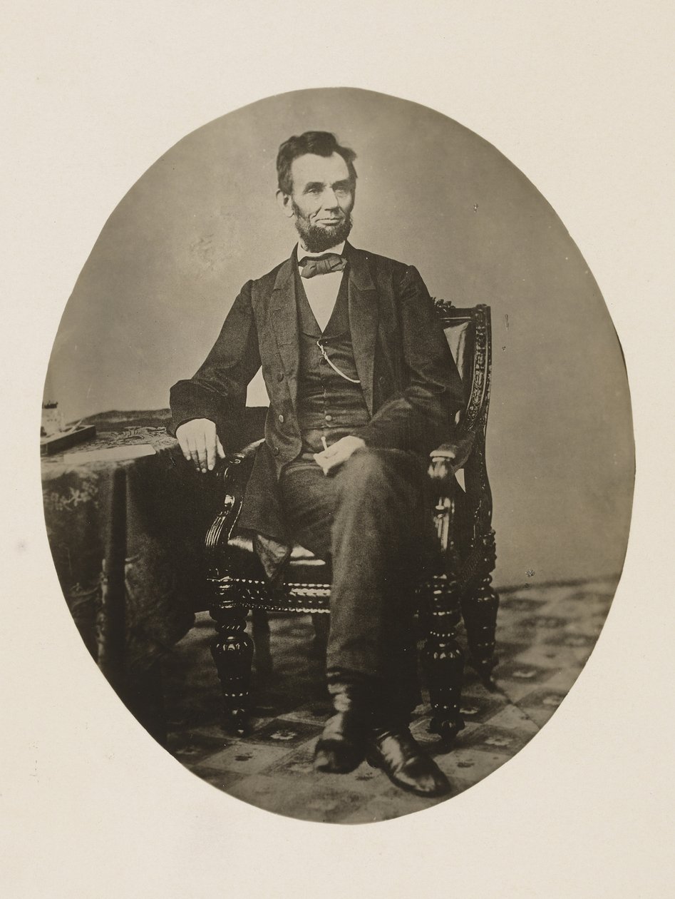 Abraham Lincoln em 1863 de Alexander Gardner