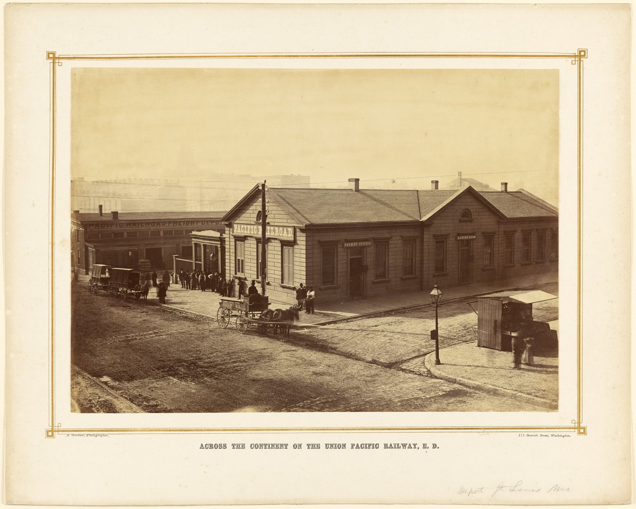 [Depósito St. Louis, Missouri] de Alexander Gardner