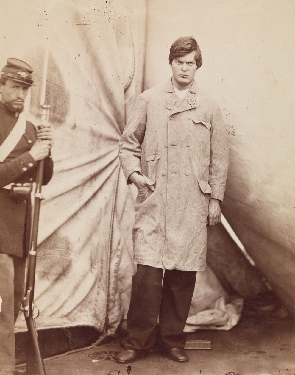 Lewis Powell [aliás Lewis Payne], 27 de abril de 1865. de Alexander Gardner