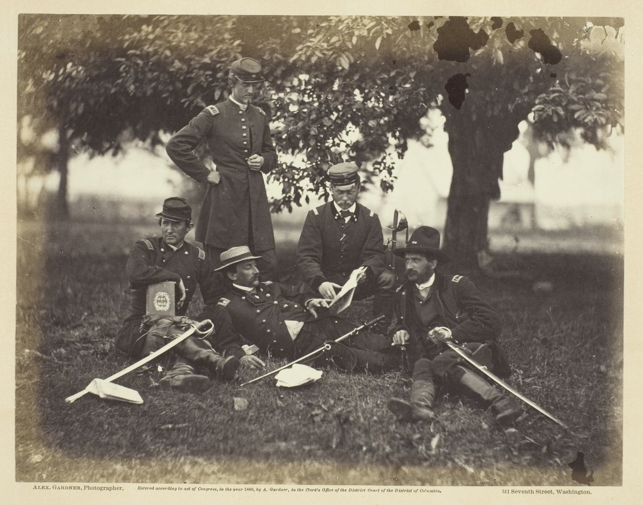 Estudar a arte da guerra de Alexander Gardner