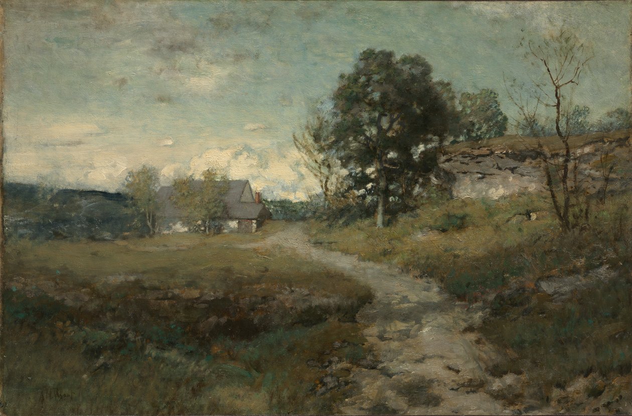 Paisagem de Arkville de Alexander H. Wyant
