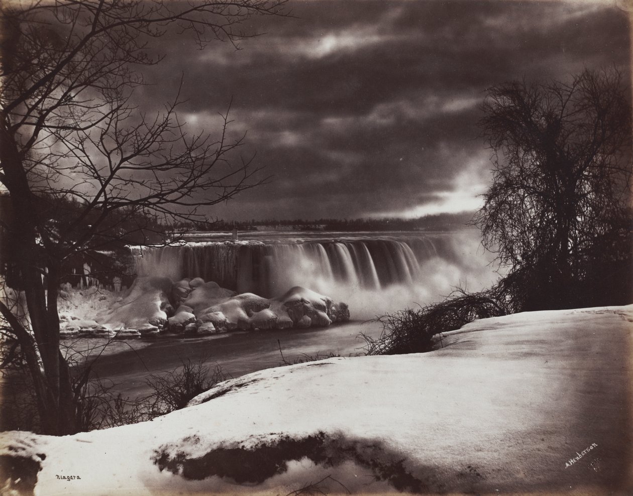 Cataratas do Niágara de Alexander Henderson (Canadian