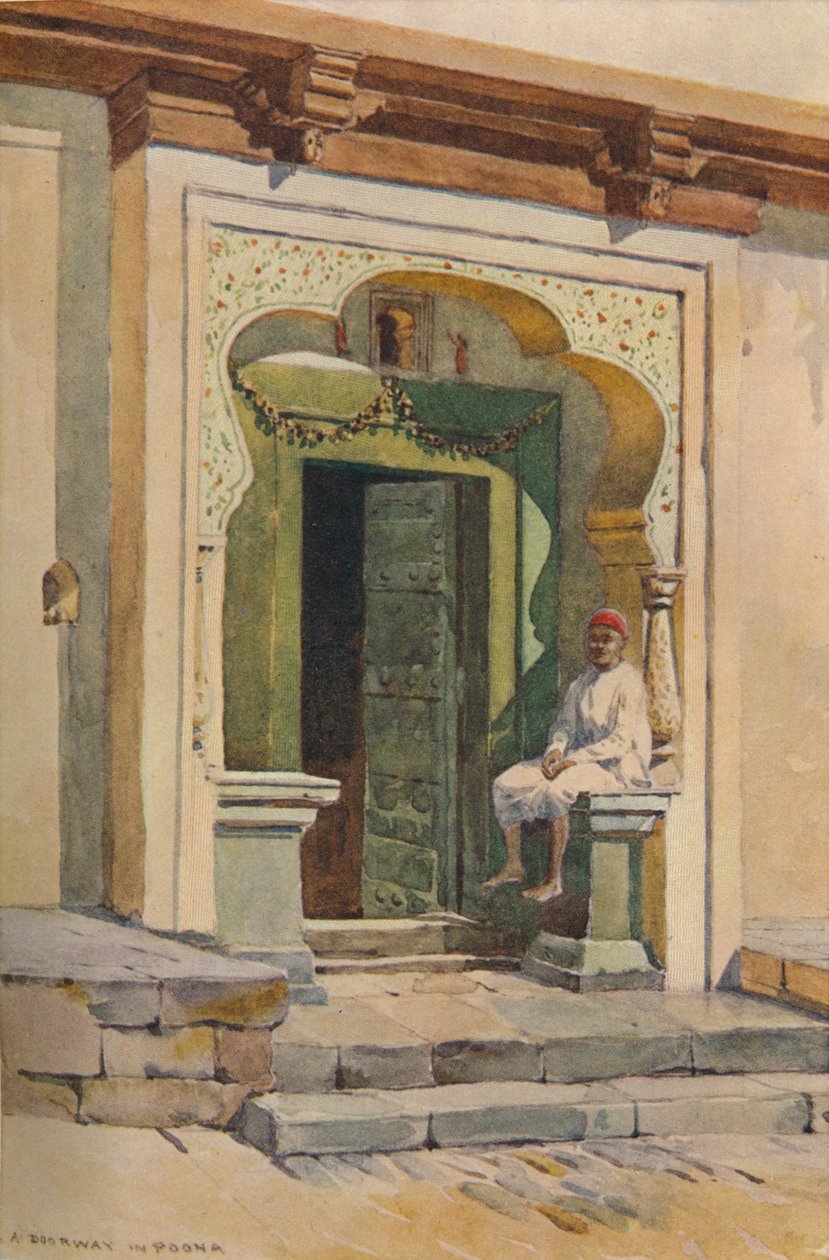Uma entrada, Poona, c1880 1905. de Alexander Henry Hallam Murray