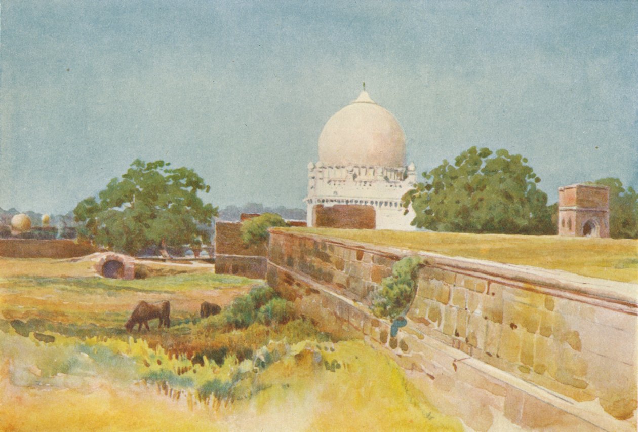 Um túmulo sem nome, Bijapur, c1880 1905. de Alexander Henry Hallam Murray