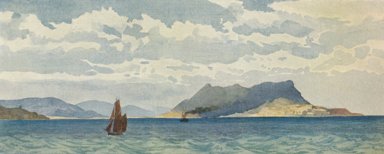 Gibraltar do oeste, c1880 1905. de Alexander Henry Hallam Murray